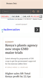Mobile Screenshot of businessdailyafrica.com